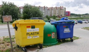 pojemniki do segregowania odpadów